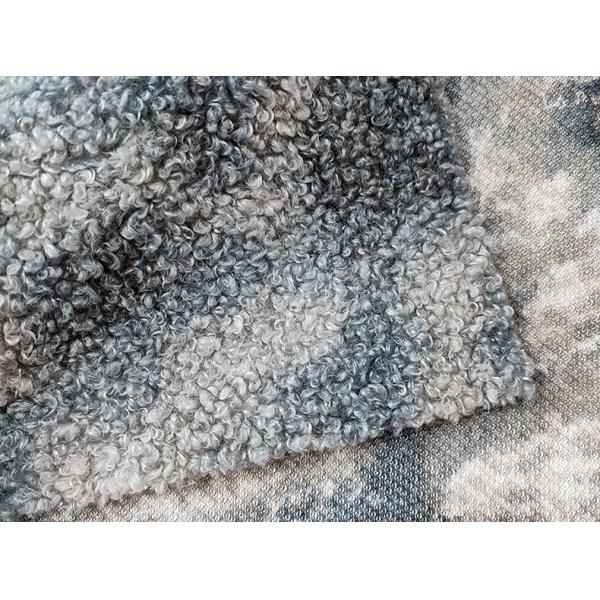 100% Polyester 150D Sherpa Fleece Fabric Home Textile High Durability