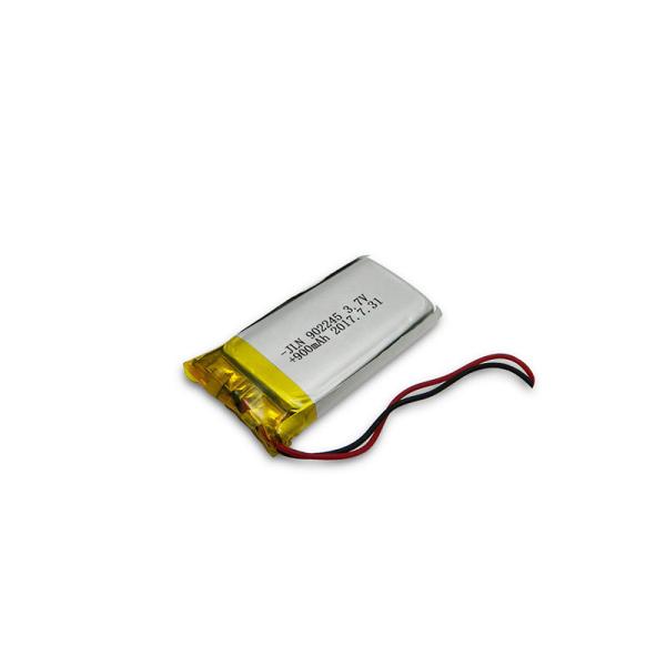 3.33Wh PL902243 3.7V 900mAh Rechargeable Lithium Polymer Soft Pack Battery With Wire Leads For Portable Consumer Electronics,RoHS Compliant Made in China