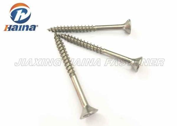 Security Torx Wood Chipboard CSK Flat Head Self Tapping Screws Coarse Half Thread