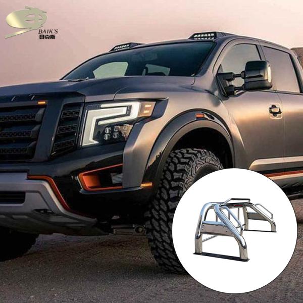 Stainless Steel Roll Bar Pick Up Truck 4x4 Accessories For Nissan Navara Np300