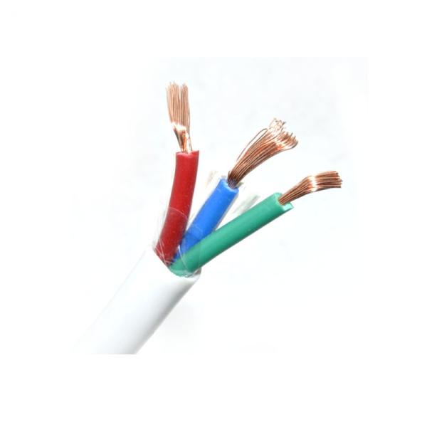 H05VV-F 318-Y flexible copper wire PVC insulated PVC sheathed  RVV cable