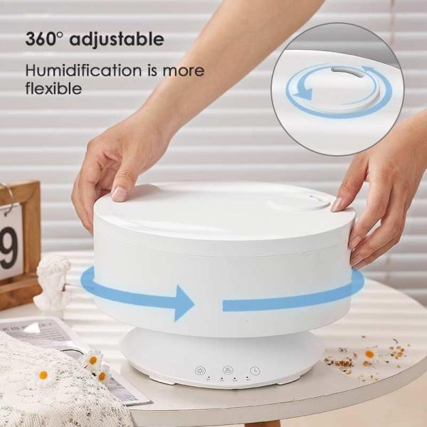 1.6L Home  Portable Cool Mist Air Humidifier With Night Light Aroma Essential Oil  Aroma Diffuser