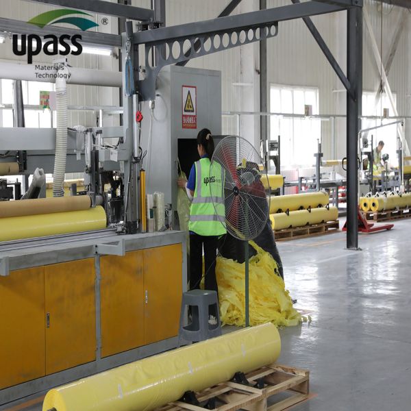 UV Resistant Cotton Module Wrap with RFID Tracking for Cotton Picker Outdoor Field Storage