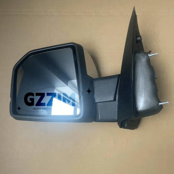 Ford F150 2015-2021 Side Mirror with LED Light Black ABS Plastic