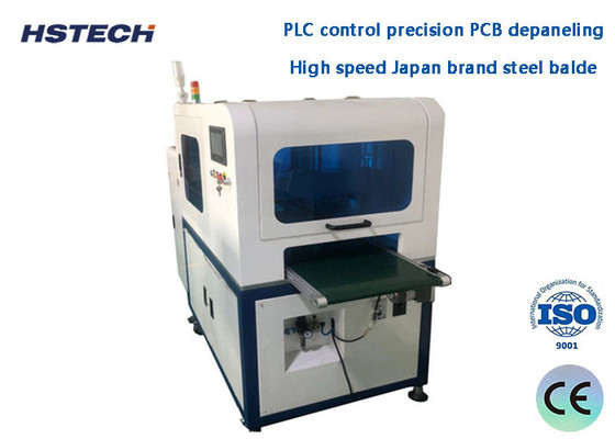 High Speed Pcb Separator Machine Automatic Moving Blade Type Connect Full Automatic V-Cut Separating HS-F350