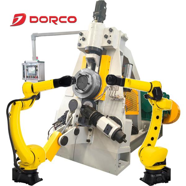 Máquina de laminación vertical de anillos automatizada con robot KUKA210 240 piezas/h