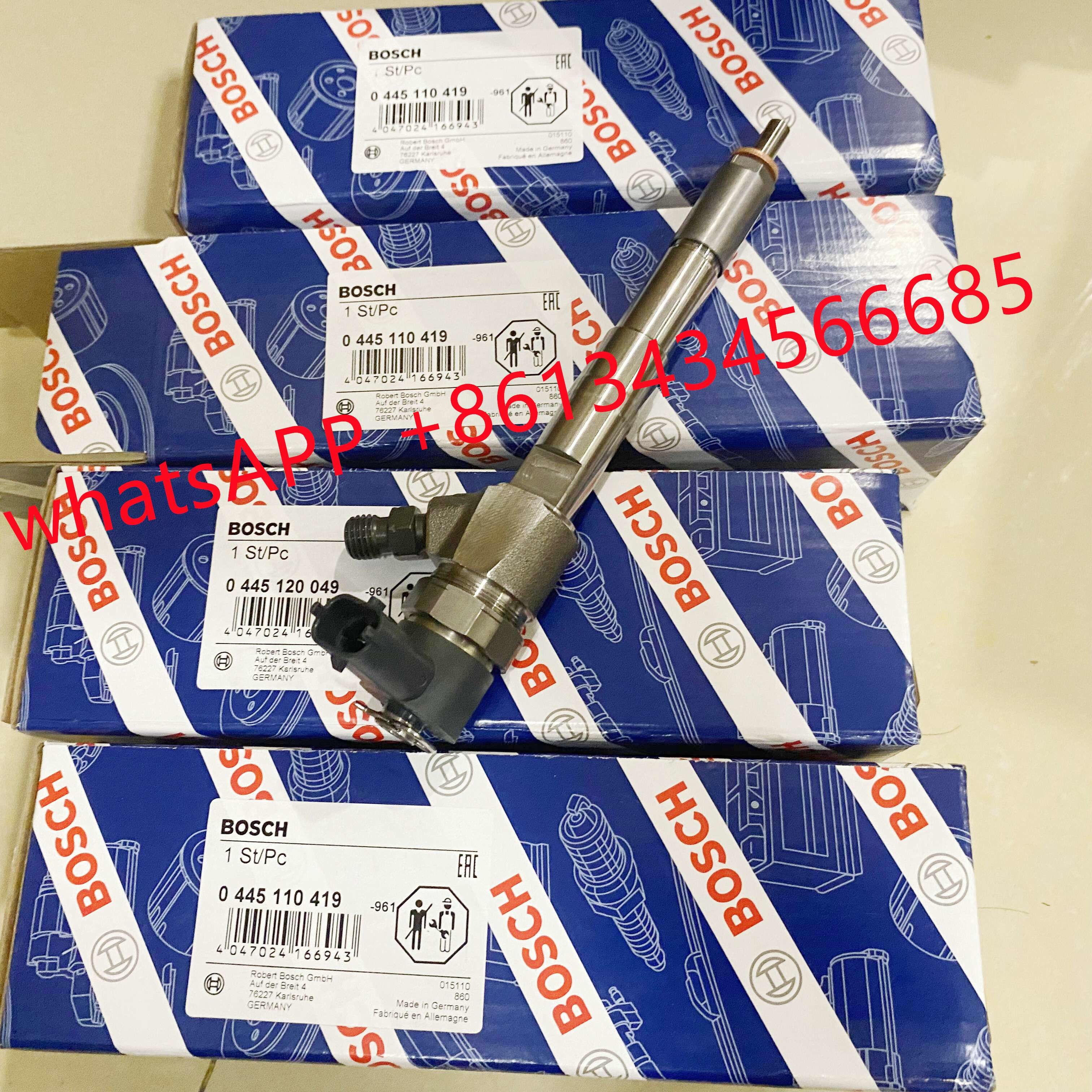 Высококачественный топливный дизельный инжектор Common Rail 0445110419 0986435213 для Alfa Romeo/Fiat/Jeep/Opel/Vauxhall 55233955