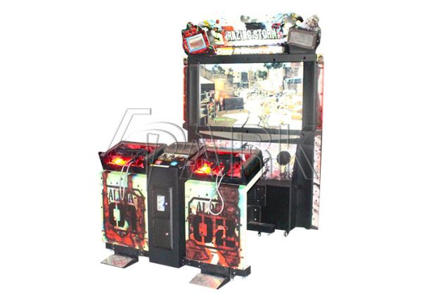 Malaysia Shooting Gun Fire Arcade Game Razing Storm Adult arcade game machine for sale