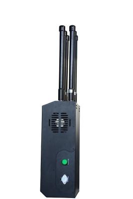 Back Carrying Jammer Signal Blocker , Signal Jamming Device With Long Jamming Distance