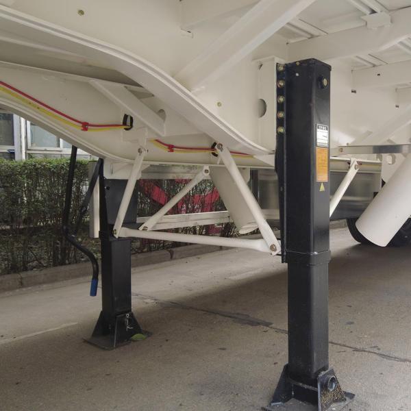 CIMC HUAJUN Trailer Curtain Tensioner 3 Axles 40 ft Drop Deck for Dry Cargo Transport