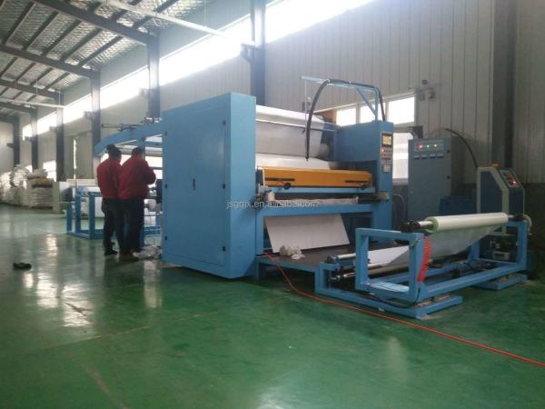 GAOQI 3600 Wide Fabric PUR Hot Melt Glue Laminating Machine with 180 kg/h Melt Speed