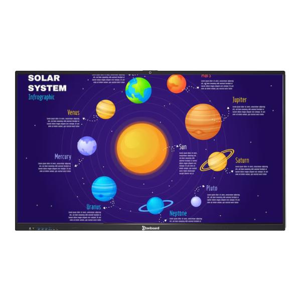 Qtenboard Wholesale Smart Digital Whiteboard 55 65 75 85 86 98 110 Inch 4k Lcd Interactive Electronic High Quality