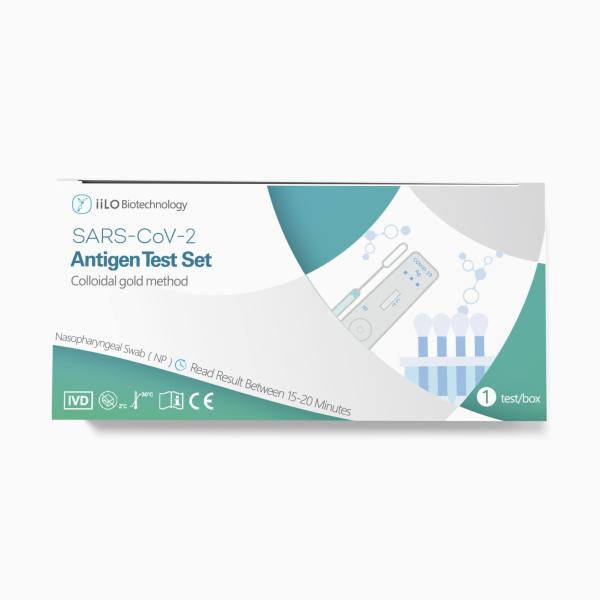iiLO SARS-CoV-2 Swab Antigen Test Set (Colcidl gold method)Factory direct sales