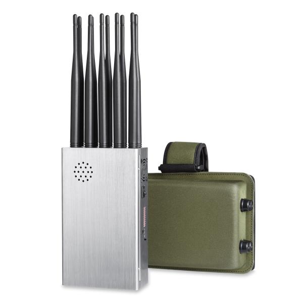 10 Antennas Full Bands Multifunctional Cell Phone Signal Jammer Blocking 2G.3G.4G.5G.WIFI.GPSL1 Signals