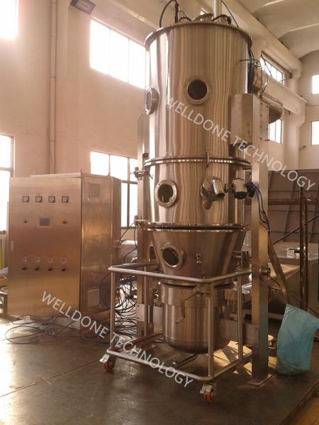 200kg secador da cama de líquido da máquina do Fbd Pharma em farmacêutico