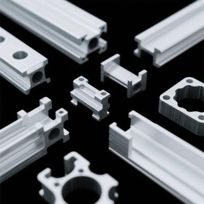 6063-T5 6061-T6  7075-T6 Anodized Aluminium Extrusion Parts For Complex Designs