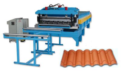 Steel Structure Custom Style Metal Roof Panel Machine For Garden Like Factory