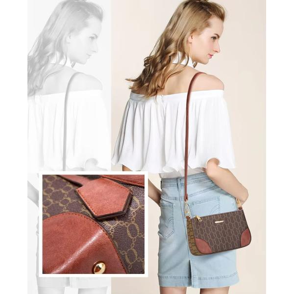 Custom Shape Accepted GHJ-03 Luxury Handbags For Women With Crossbody And Tote Bag Sets