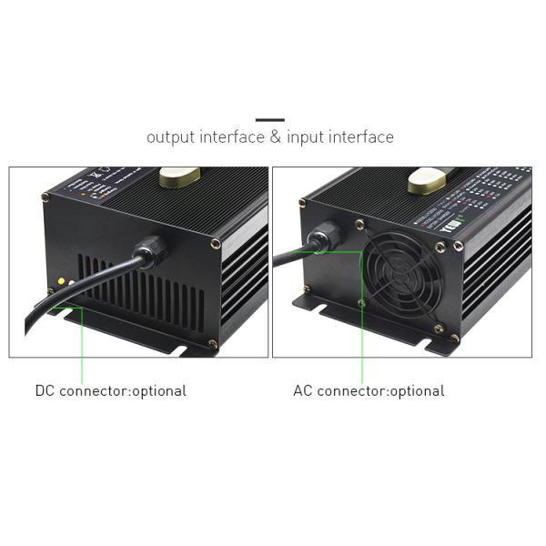 12S 13S 14S 50.4V 54.6V 58.8V 25A 30A lithium ion gel lipo 48v 30a AGV forklift adjustable voltage battery charger