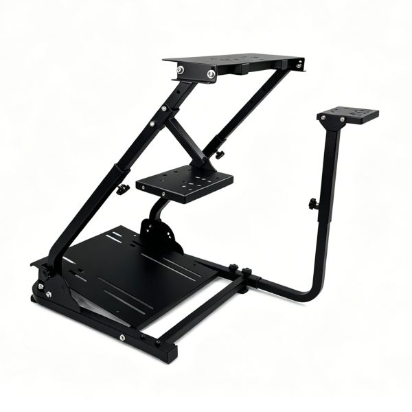Matt Black Racing Simulator Rig Gaming Cockpit For Logitech G29 G920 G923