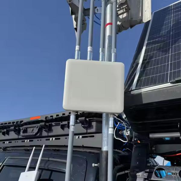 Routeur Wifi 6 5400 Mbps Tri-bande 2.4G 5.2G 5.8G longue distance 20 km de qualité industrielle, point d'accès sans fil extérieur