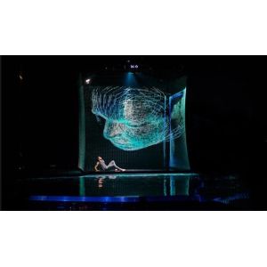 Экран Hologram Holoflex прозрачный Pepperscrim 3D этапа