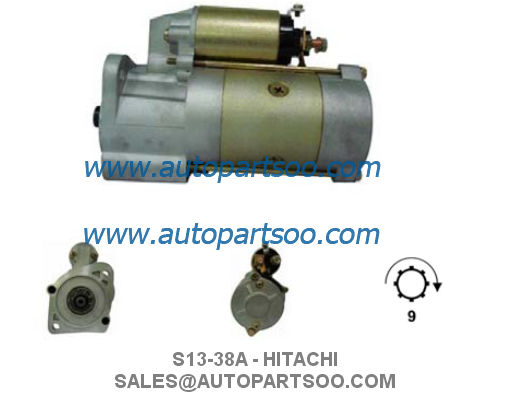 S114-808 HITACHI 12V 1.2KW 11T STARTER MOTOR S114-808 HITACHI 12V 1.2KW 11T