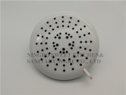 ABS plastic material round shower head top shower rain shower