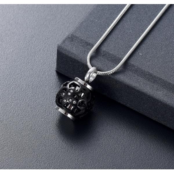 Excellent Ash Holder Keepsake Pendant Locket For Ashes Funeral Memorial Urn Necklace