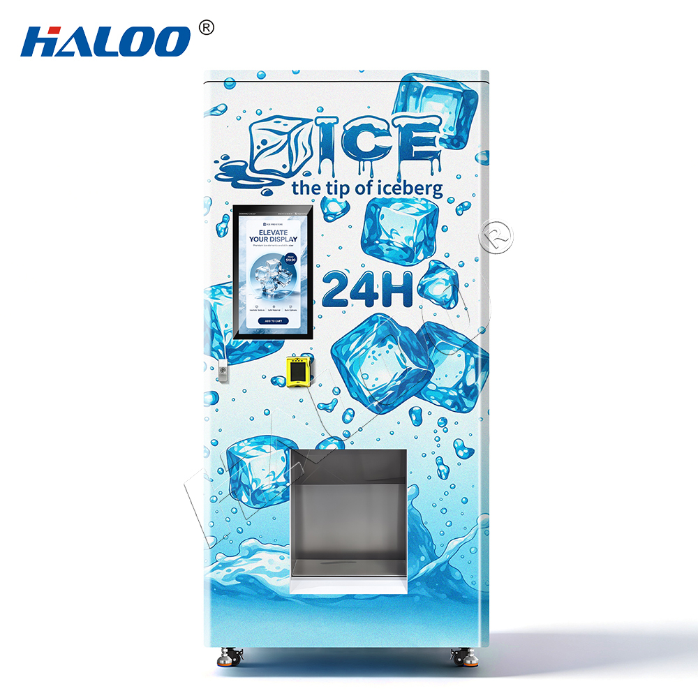 Ice vending machine | Integrated solution for automatic ice making, storage,