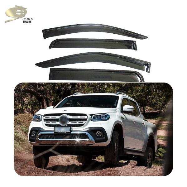 Weather Shield Deflector Car Window Visors For Mercedes Benz X Class W470 2017-2020
