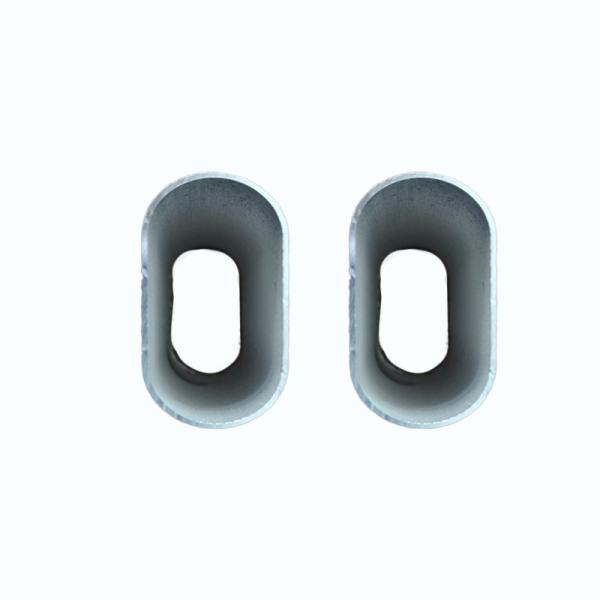 Decorative Aluminum Handrail Profiles Stair Railing Industial Zinc Steel