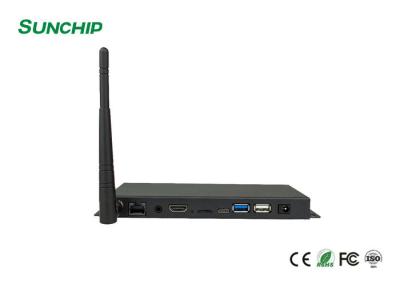 Caixa durável de 4K Media Player com software support HD do CMS NO LAN do EDP WIFI da SAÍDA LVDS