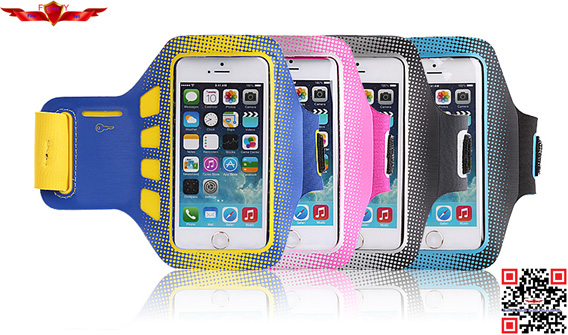 High Quality Brand New Breathable Outdoor Sports Armband Pouch Case For Iphone Multi Color