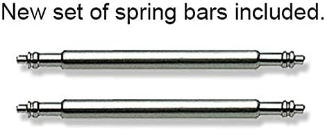 Ремешки для часов RoHS 0,8 дюймов неподдельные кожаные