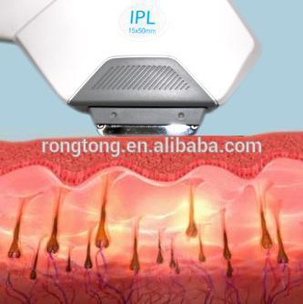 Permanent 2 Pieces E-Light IPL Hair Removal / Skin Rejuvenation Equipment