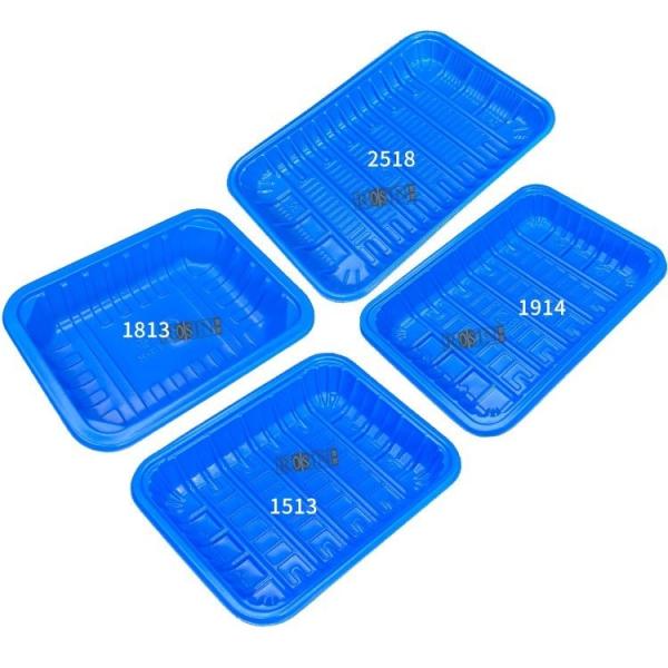 Contenedor de PP para almidón de maíz desechable Carne fresca Pollo Frutas Vegetales Envases de plástico para alimentos congelados