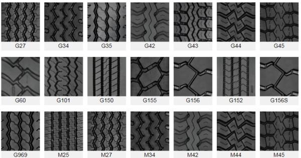 Good Stability R-Stone Precure Tire Tread For For Semi Trailer / Trailer Tire