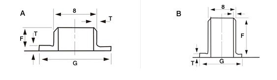 HAOSTEEL Stainless Steel Lap Joint Stub Ends DN15 Corrosion Resistance For Chemical Industry