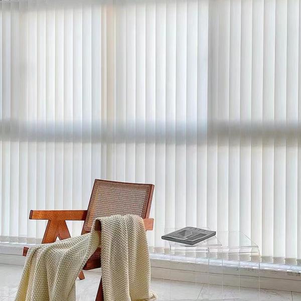 89mm Blackout Window Curtain , Fabric Vertical Blinds For Hotel Hospital