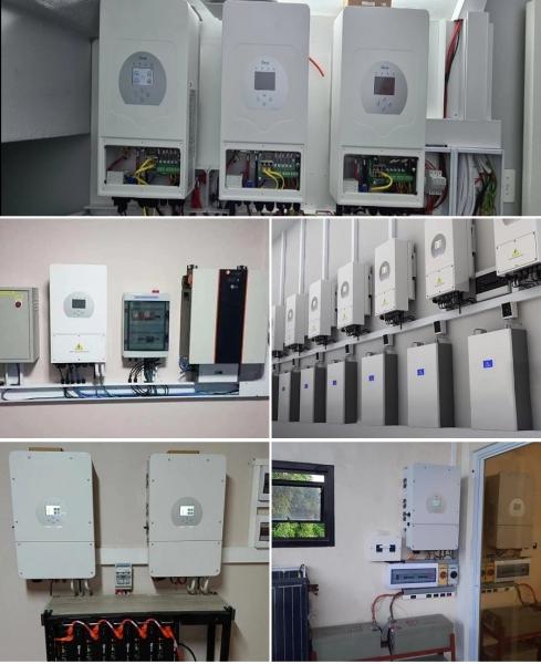 Home 48v Hybrid Solar Energy System 3 Phase With Nominal Voltage