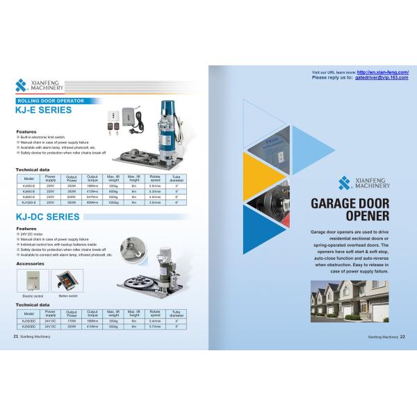 Automatic Rolling Shutter Door Operator