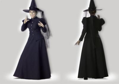 Black Witch 1022 Adult Halloween Costumes ,  Movie Maleficent Witch Lady Magic Cosplay