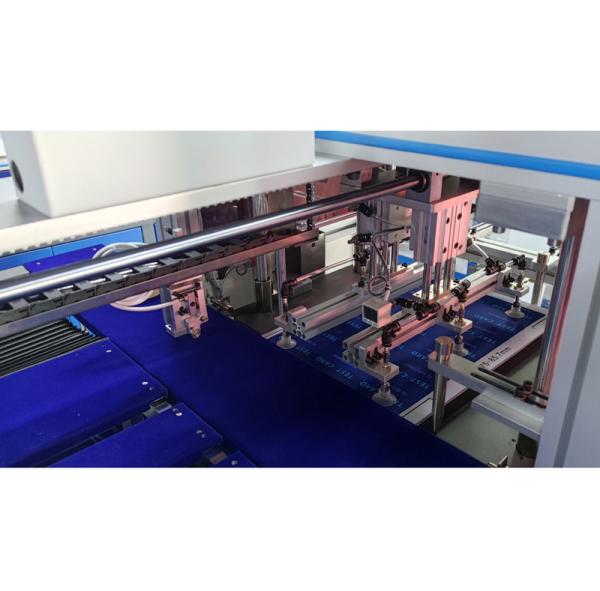 PLC Controlled Full Automatic Abnormal Shape Card Die Cutter YLFP-SP-XY For PVC, ABS, Paper Card