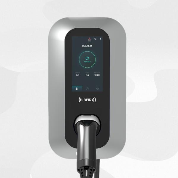 Station de recharge de véhicules électriques à courant alternatif de 7 kW en extérieur IP65 Protection certifiée CE