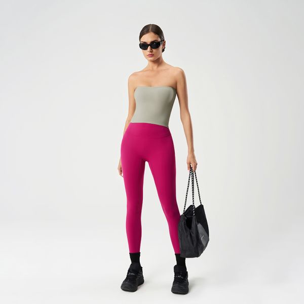 Seamless Strapless Bandeau Top Silky Spandex Slim Fit for Layering / Casual Wear