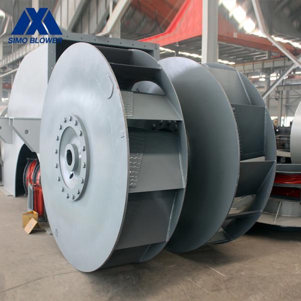 Fã centrífugo do fluxo da ventilação industrial para a estufa giratória da areia da argila