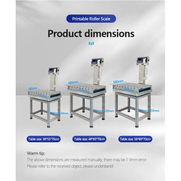SOHE A1SP 500kg Packaging Detection Alarm Light LED Display and Customization Options