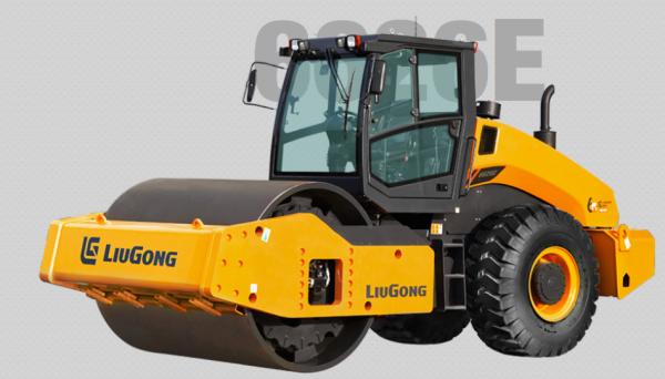Brand New 26ton 177kw Vibratory Single Drum Road Roller 6626E Com Acessórios