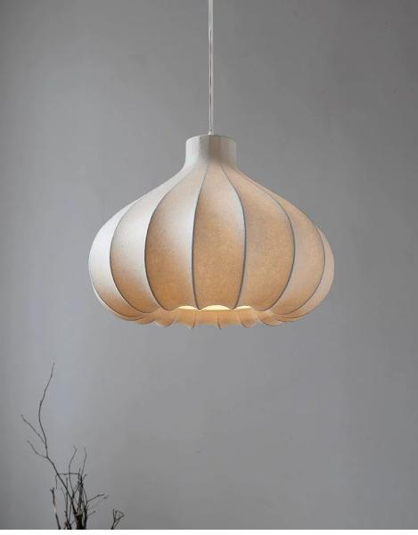 Cocoon Pendant Lamp Minimalist silk lantern japanes style noguchi lamp(WH-AP-543)